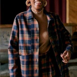 Sezane Will Jacket in Austrian Check - Size Small - NWOT